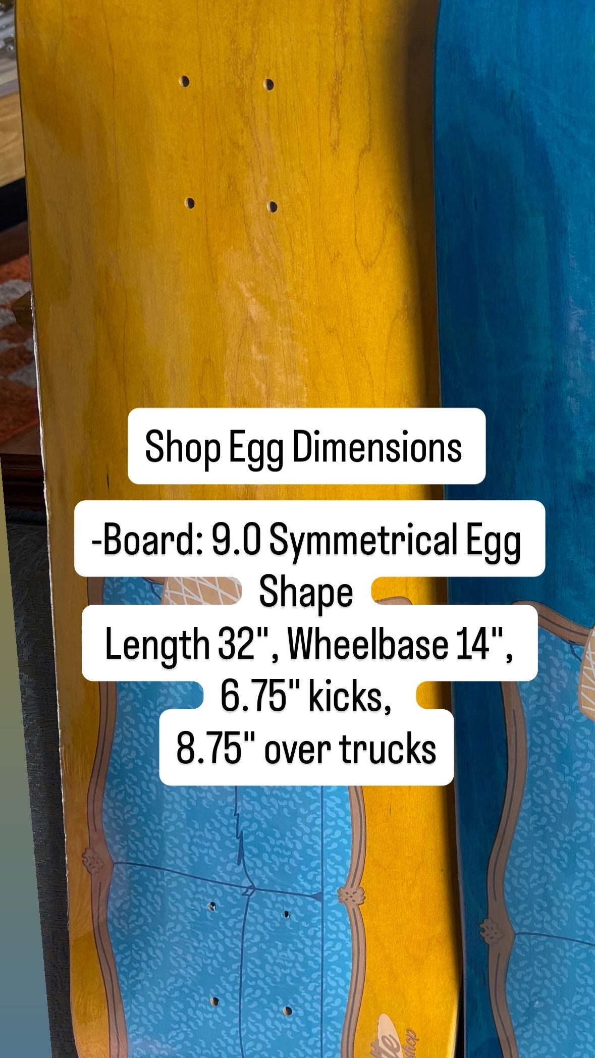 Cassette Couch Shop Deck (8-9) (9"couch and 9"egg)