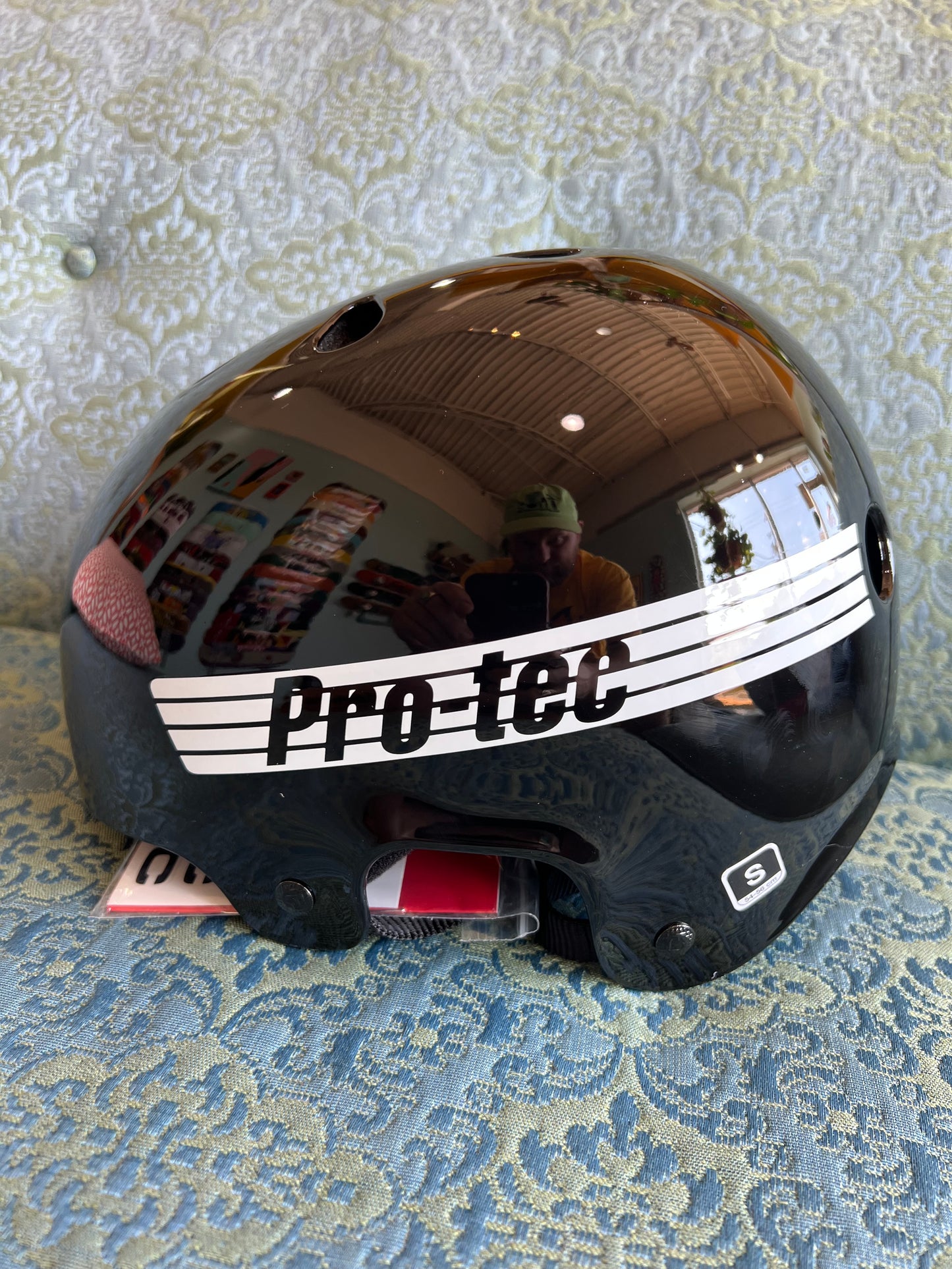 Pro Tec Old School Skate Helmet Gloss Black