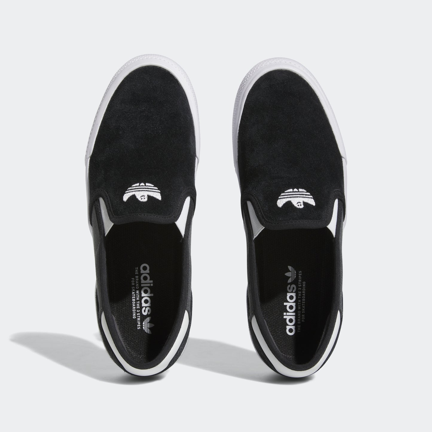 Adidas Gonz Shmoofoil slips Blk/White (9-12)