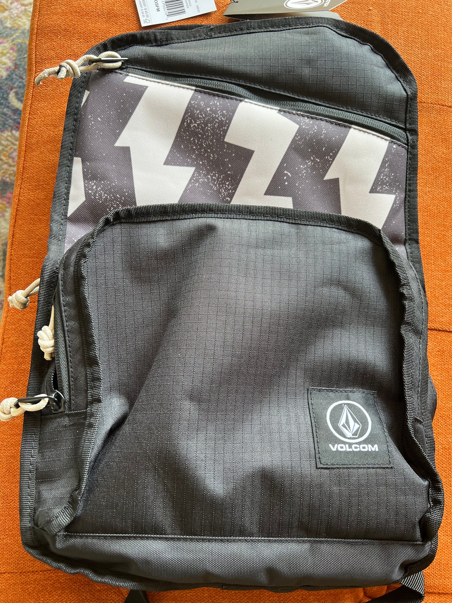 Volcom Hardbound Backpack Black/White