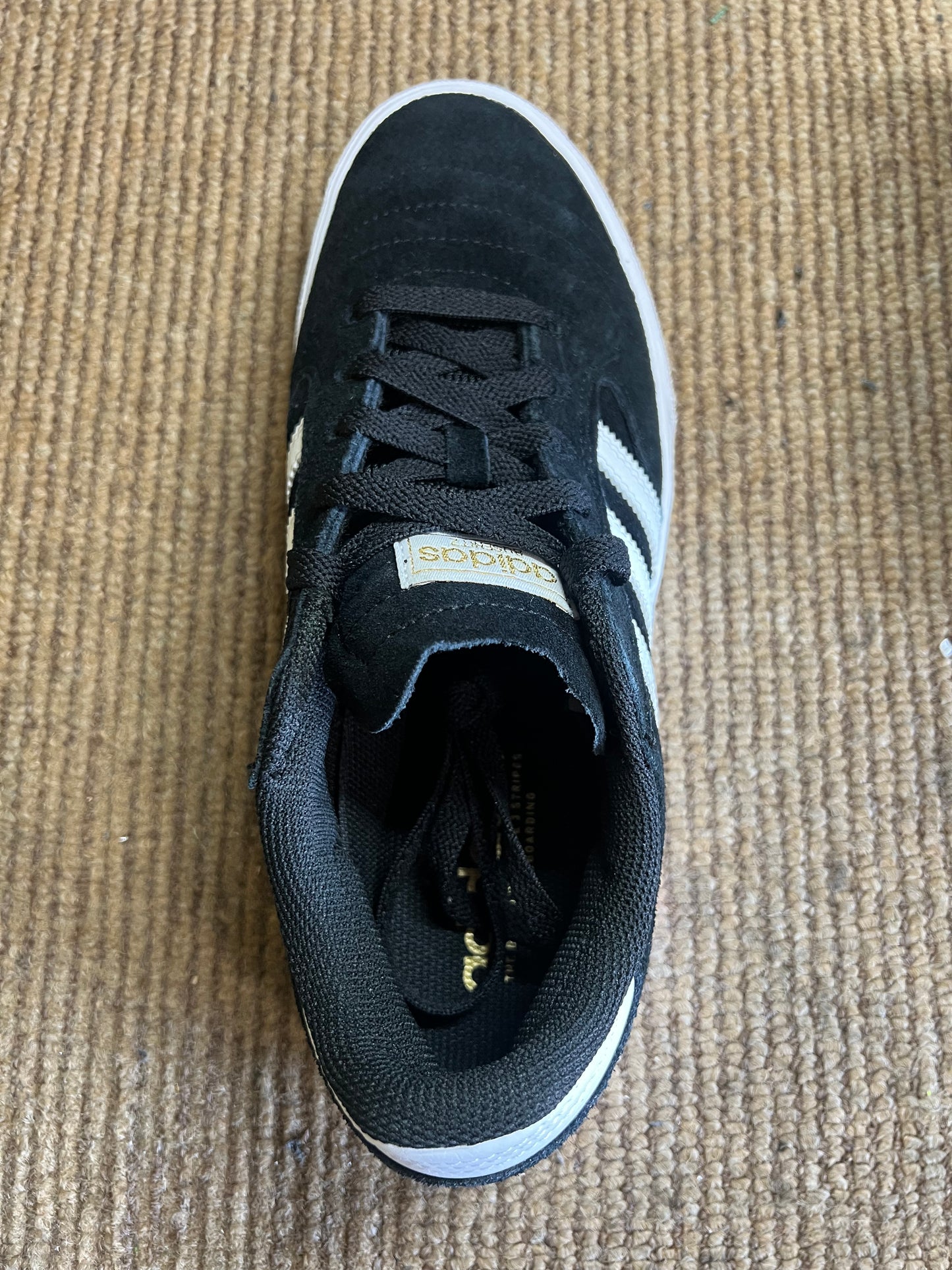Adidas Busenitz Vulc II Black/White (7-12)