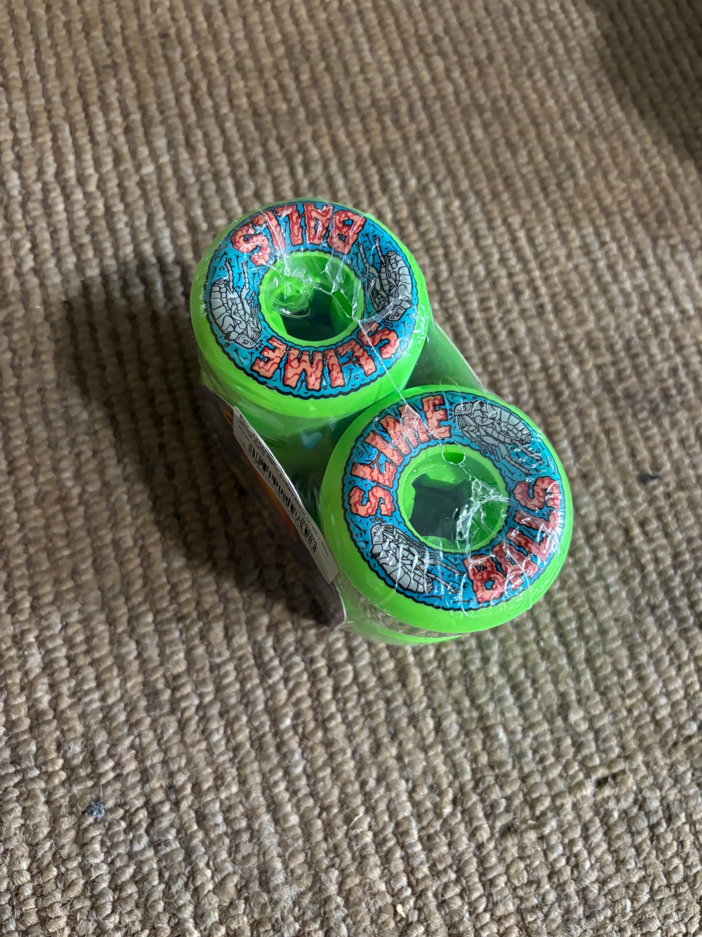 Slime Balls Flea Balls Green 56mm 99a