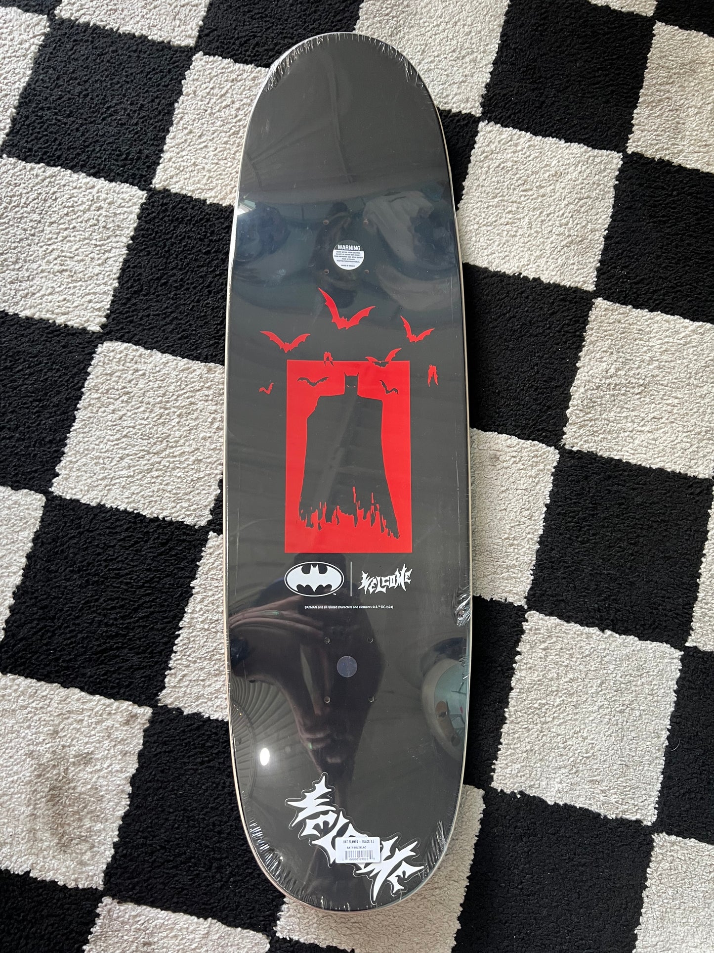 Welcome X Batman Bat Flames on Boline 2.0 9.5