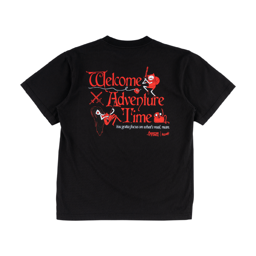 Welcome X Adventure Time BMO tee Black (XL-XXL)