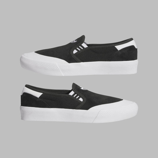 Adidas Gonz Smoofpil Slip RX Black/White  (8-12)