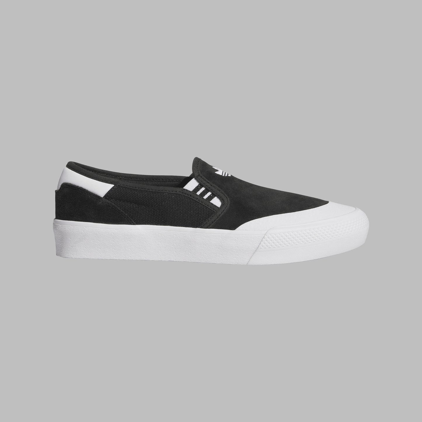 Adidas Gonz Smoofpil Slip RX Black/White  (8-12)
