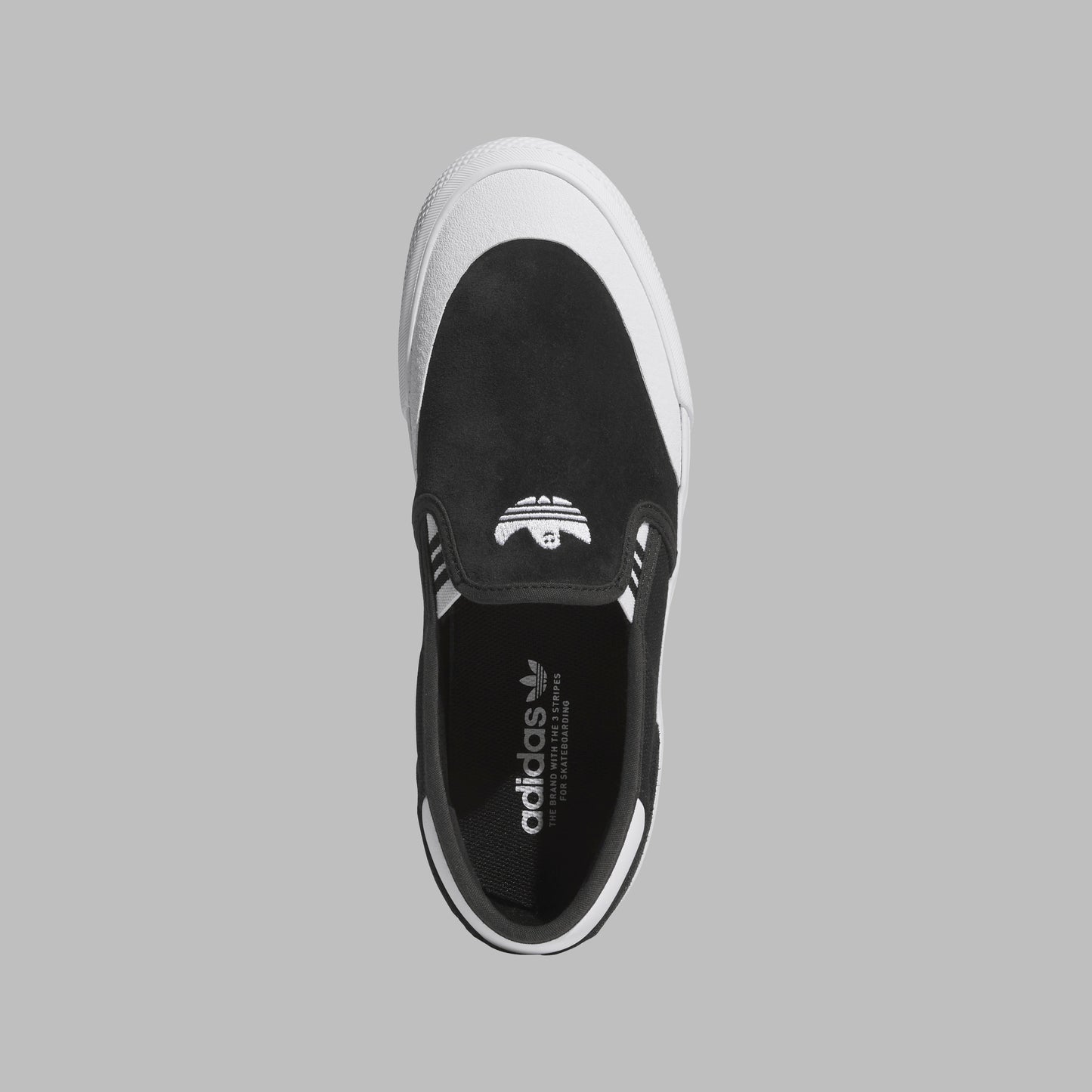 Adidas Gonz Smoofpil Slip RX Black/White  (8-12)