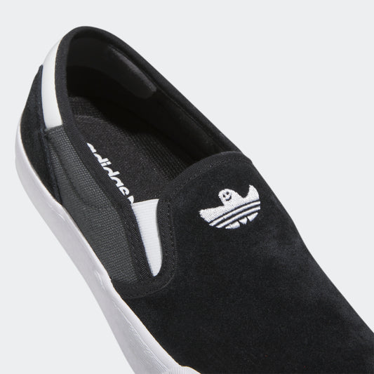 Adidas Gonz Shmoofoil slips Blk/White (9-12)