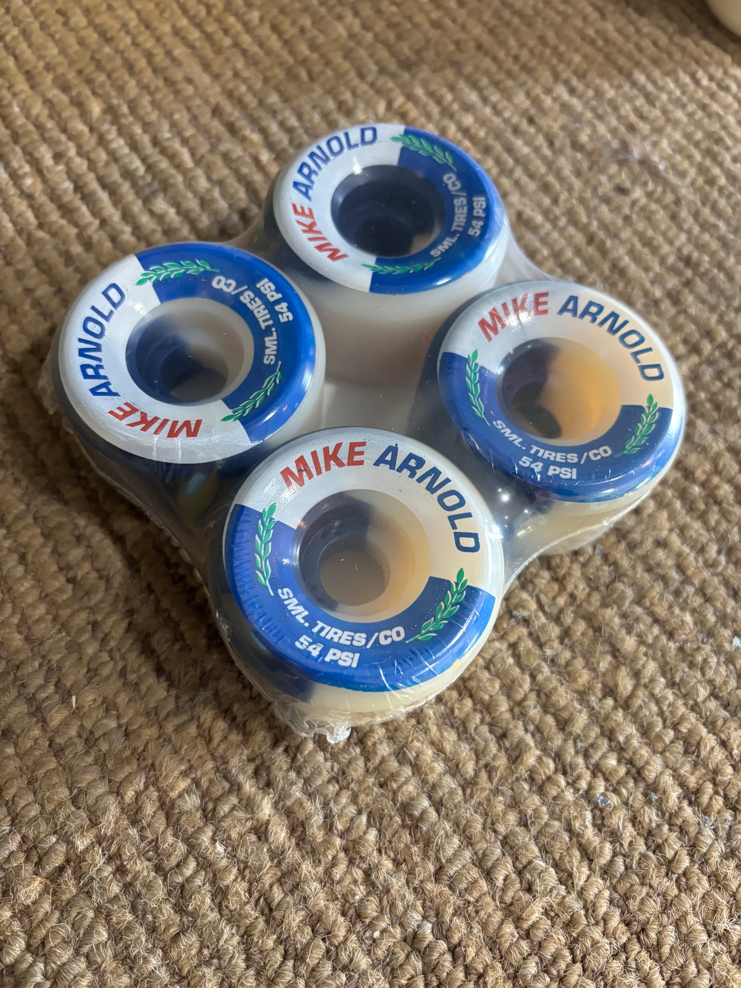 SML MA Street Tires XL V cut Blue/NAT Split 54mm 99a