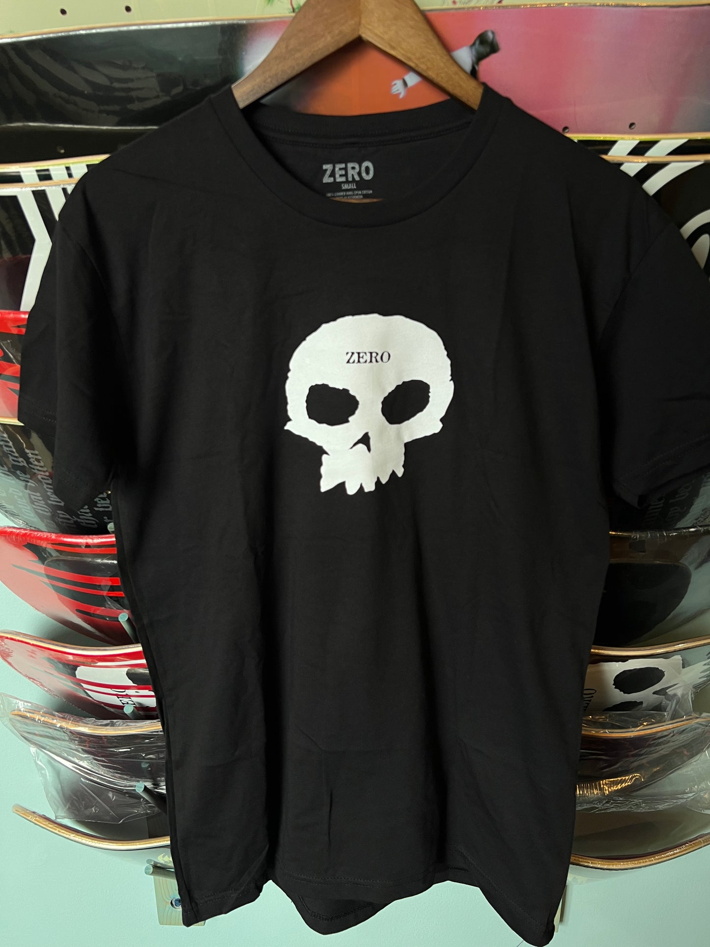 Zero Single Skull T Black