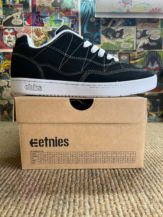 Etnies Snake Black/White (8-12)