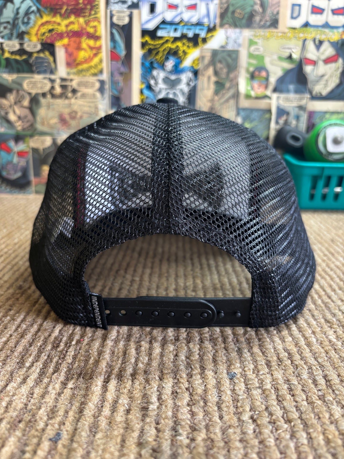 Independent Span Trucker Blk/White