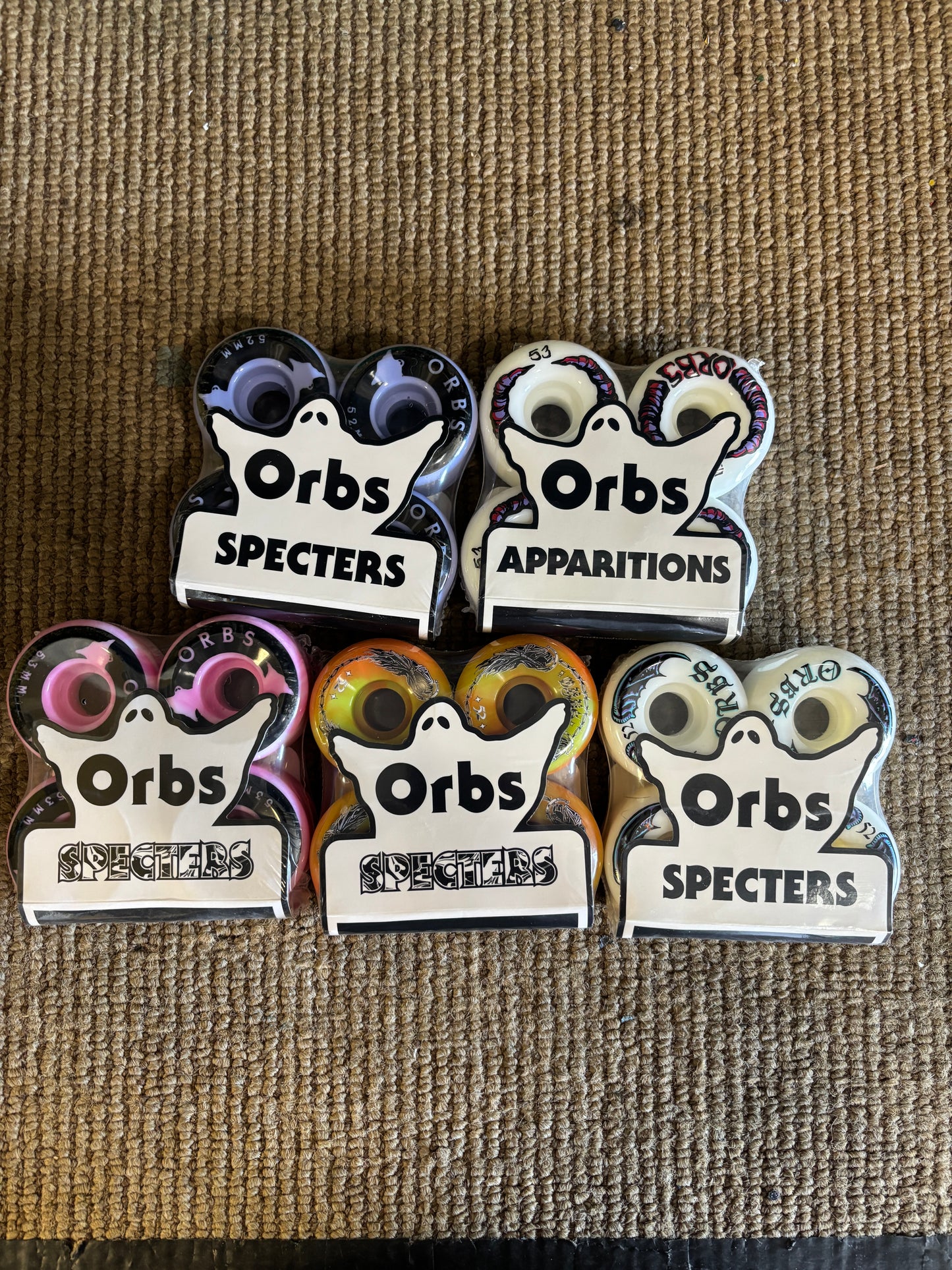 Orbs Wheels (asst Sizes/Colors)