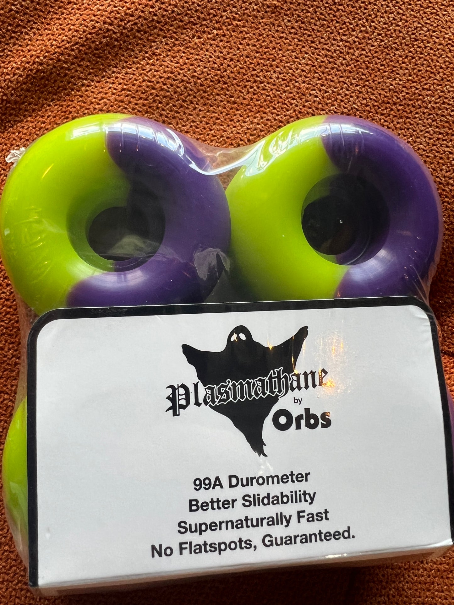 Orbs Apparitions Green/Purple split 53mm