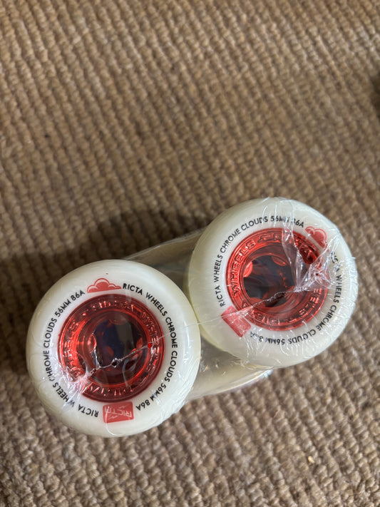 Ricta Chrome cores 56mm 86a Red