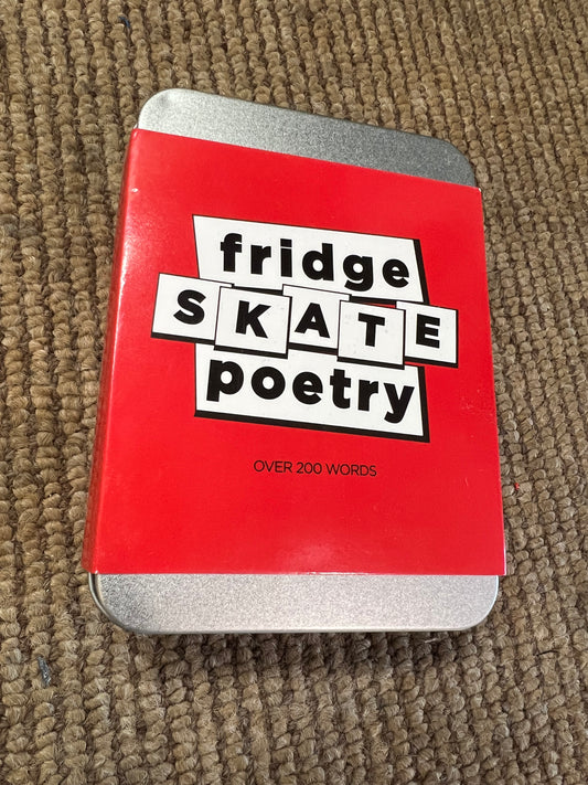 WKND Fridge Magnet Poetry