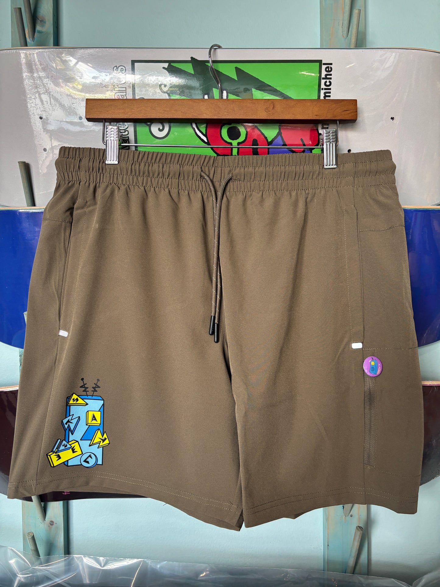 Cassette Complete Control Surf Shorts (Birch) L&XL