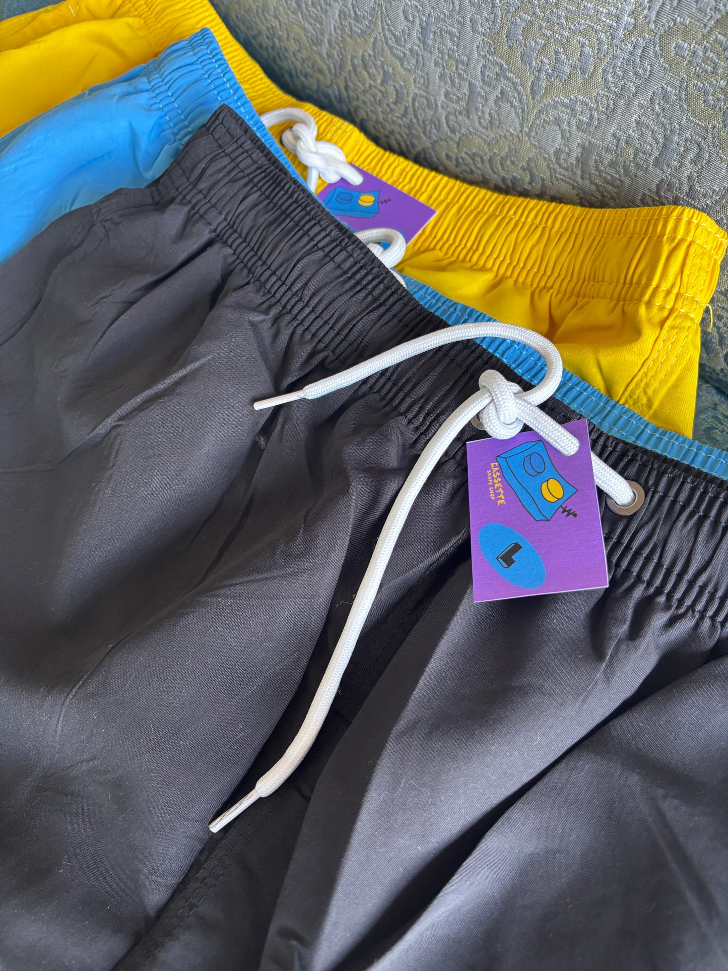 Cassette Complete Control Surf Shorts (Black)