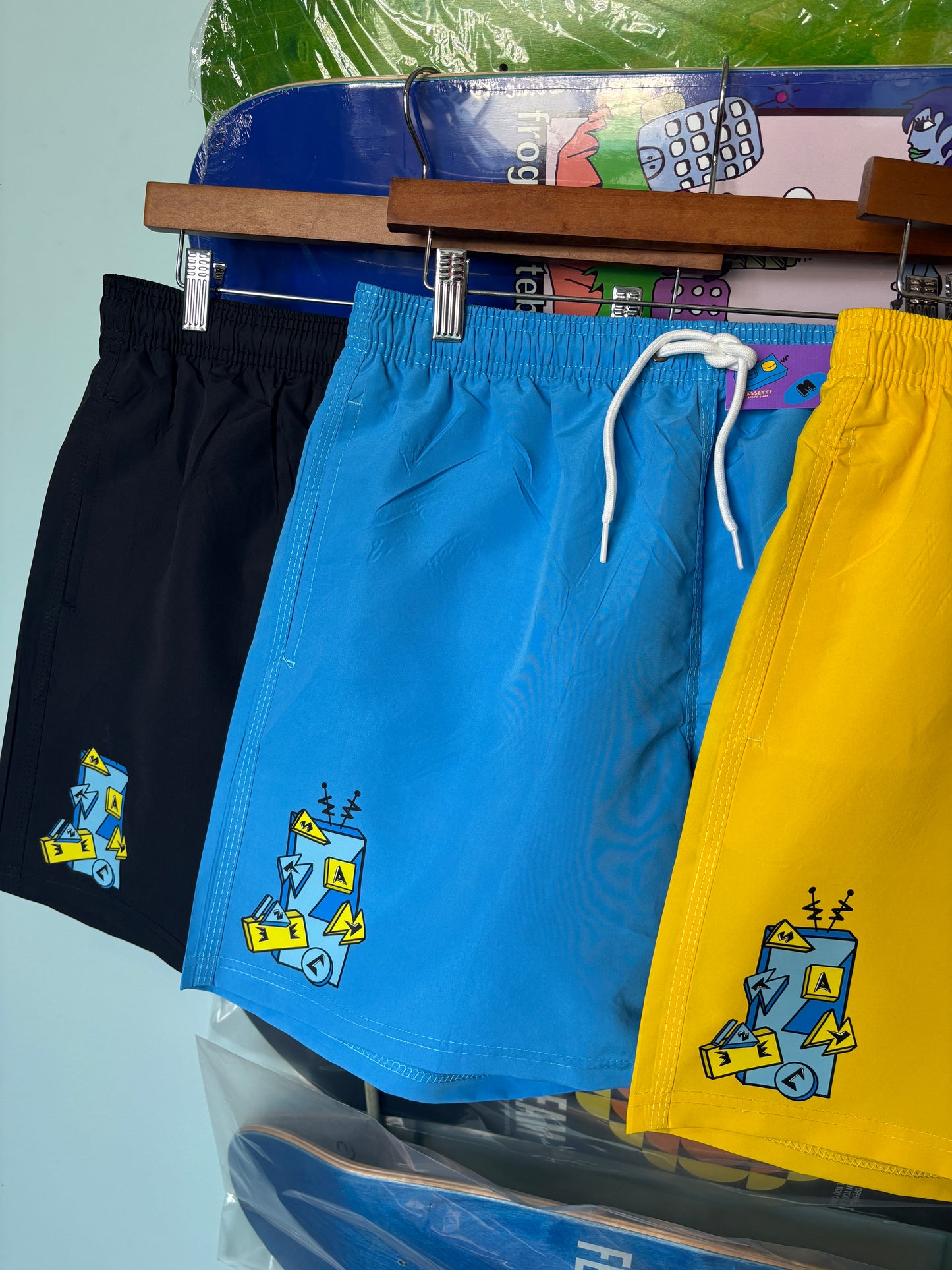 Cassette Complete Control Surf shorts (Blue)