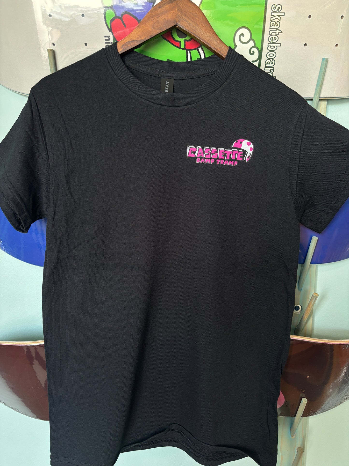 Cassette Ramp Stamp T Black (S-XXl)
