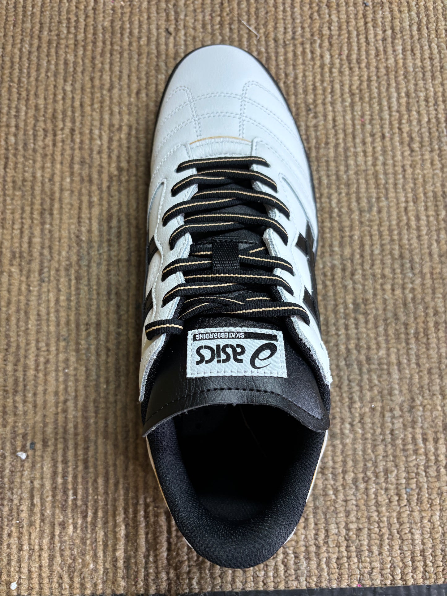 Asics Leggerezza FB White/Black (9-11)