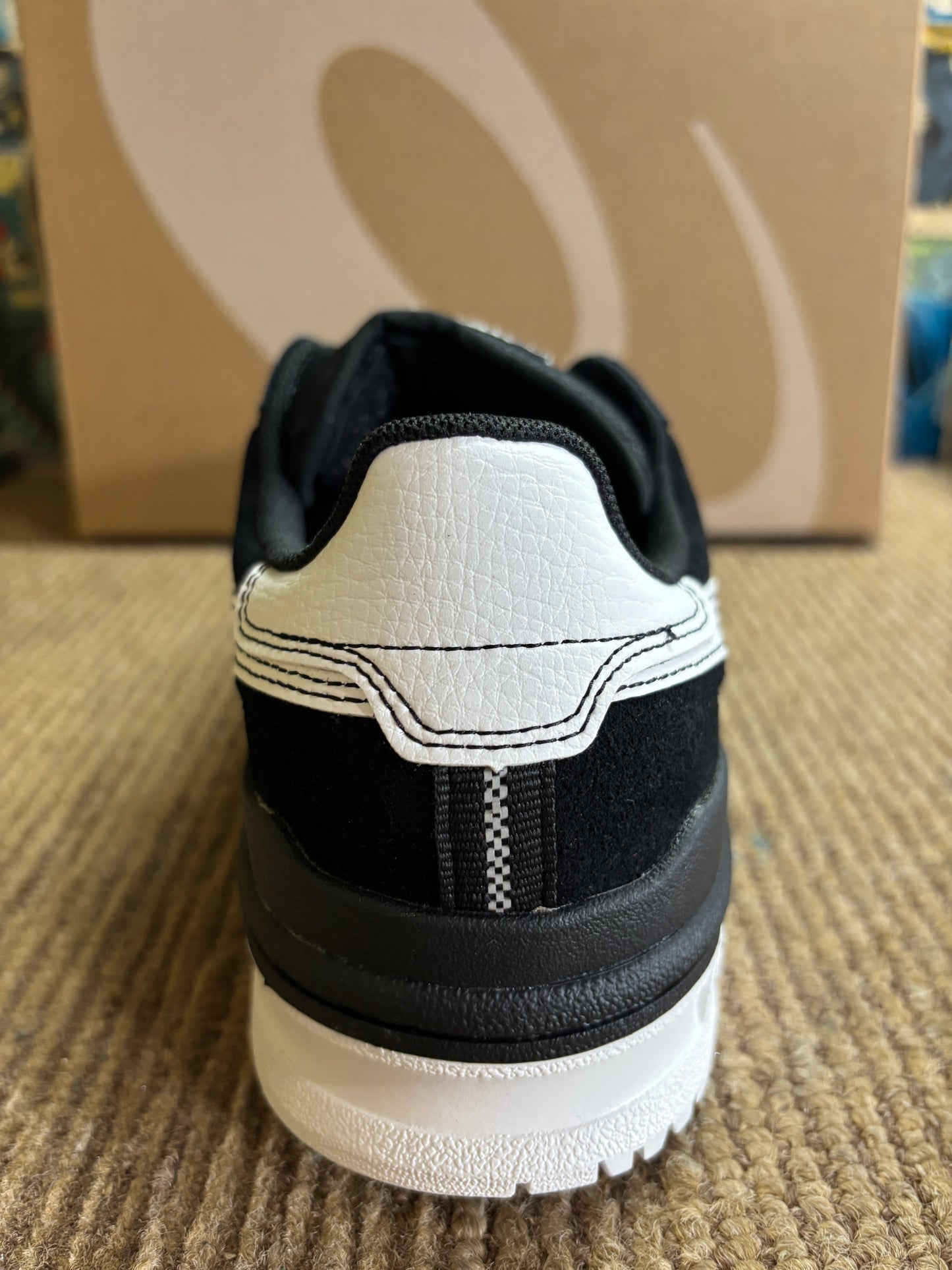 Asics Vic NBD Black/ Bright White (9.5-11)