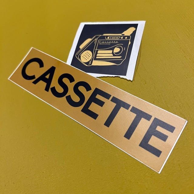 Cassette Stickers