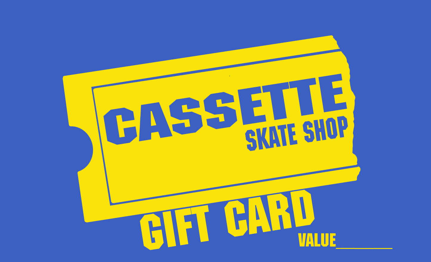 Cassette Skateshop Giftcard